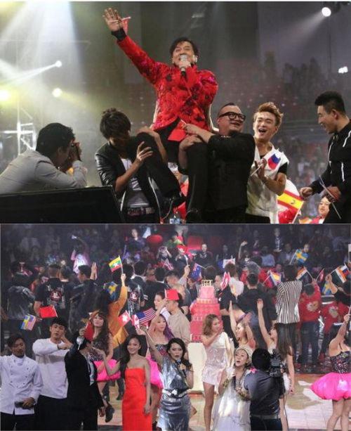 直击明星生日趴奢靡场面：大小S制服秀色诱老公